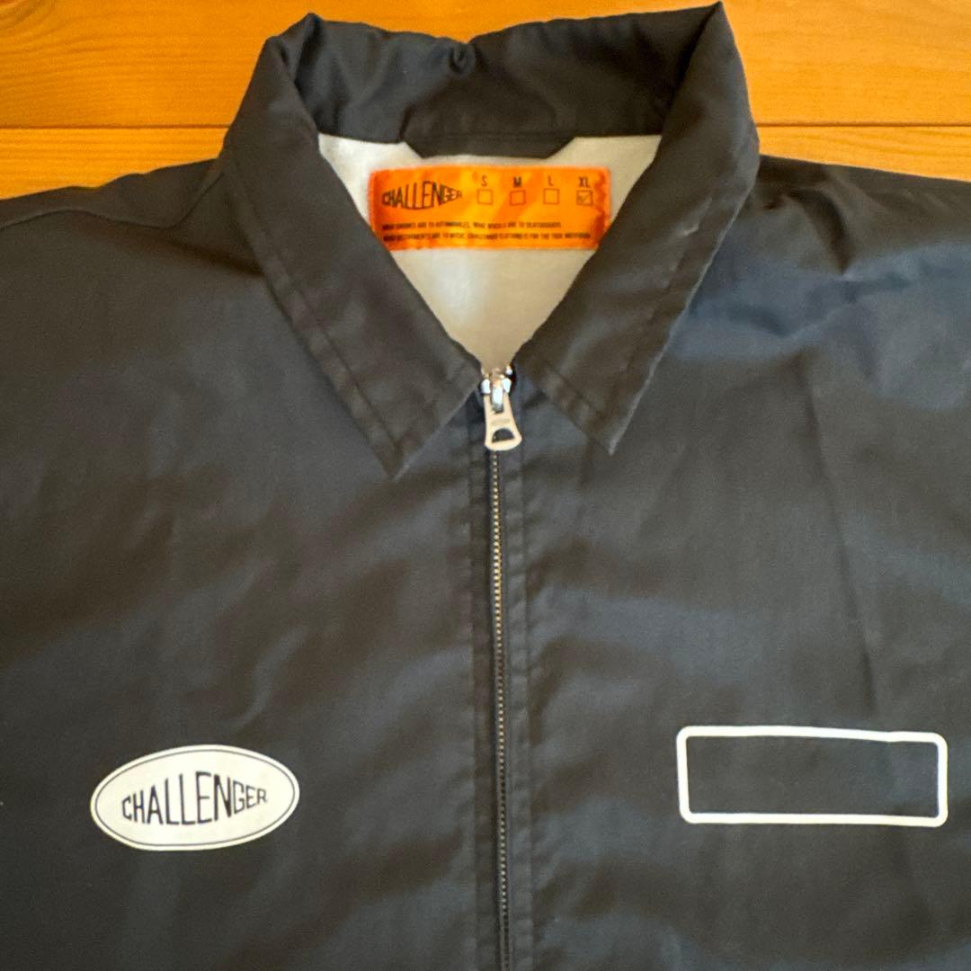 challenger チャレンジャー　ジャケット　黒　XL ネイバーフッド