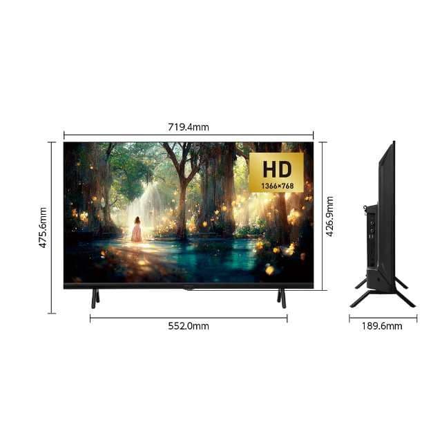 【値下げ中】【2024年製】オリオン　32V型スマートテレビ（ハイビジョン）