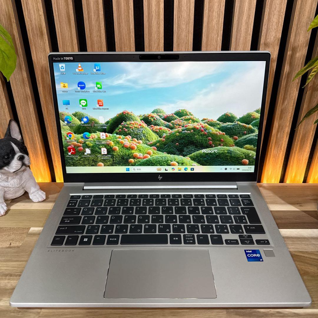 準美品 2023年モデル‼️HP☘最高峰i7☘16GB☘512GB☘ノートパソコン