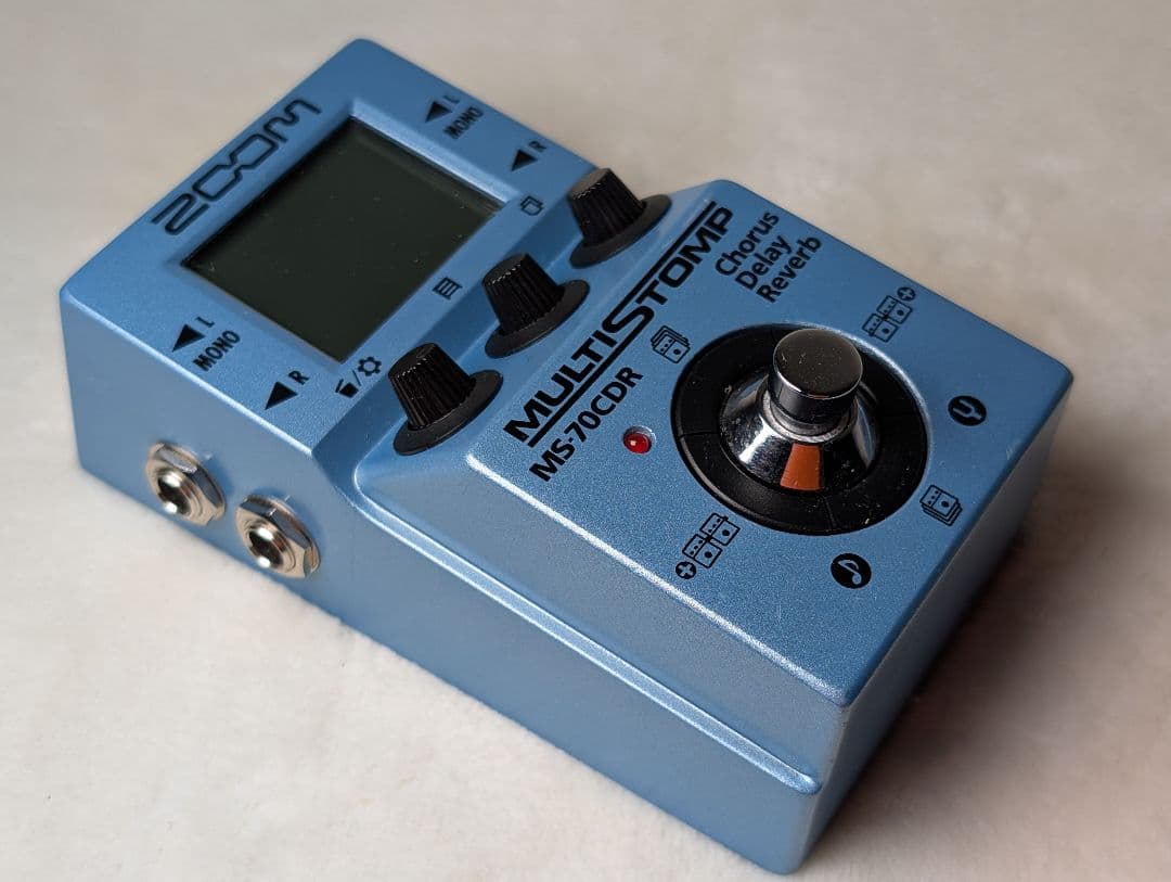 【美品USED】ZOOM MS-70CDR ギターエフェクター