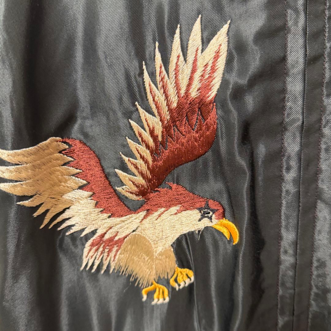 KISS × テーラー東洋 スカジャン Sサイズ リバーシブル