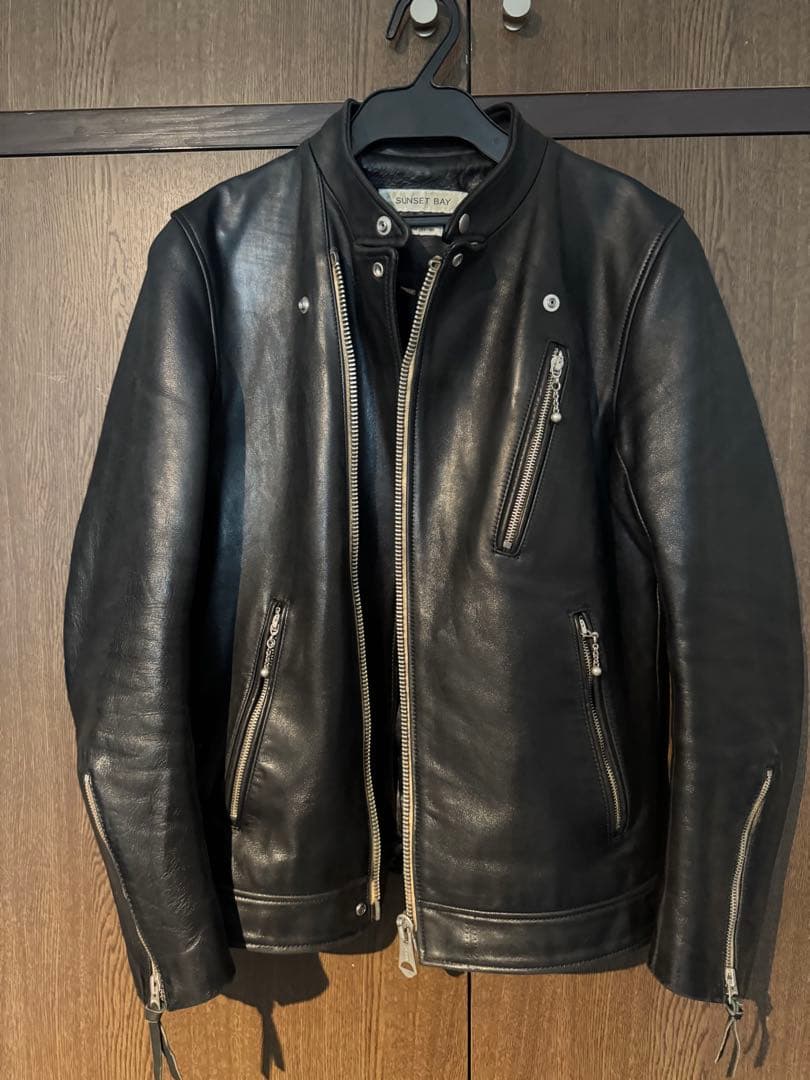 v*h様 SUNSETBAY バザーズ BUZZARDS ライダースジャケット