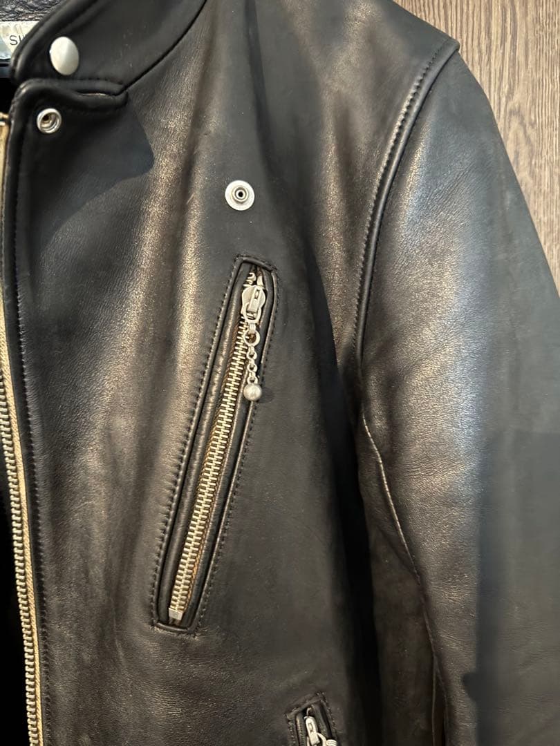 v*h様 SUNSETBAY バザーズ BUZZARDS ライダースジャケット