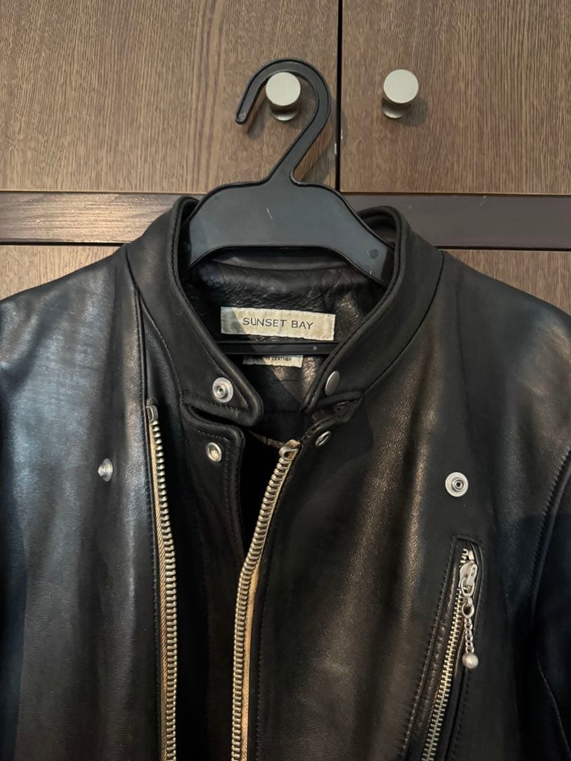 v*h様 SUNSETBAY バザーズ BUZZARDS ライダースジャケット