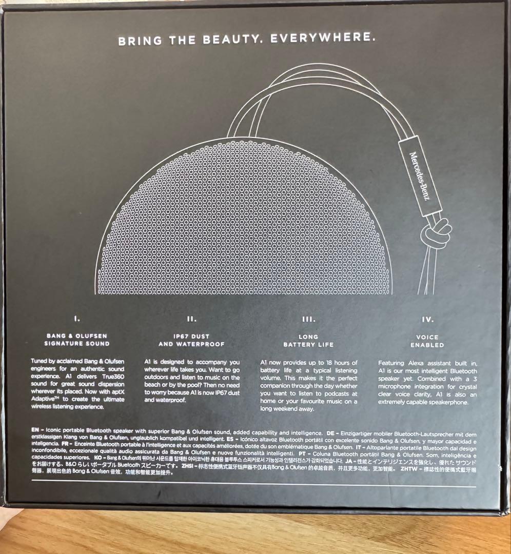 限定値下げ　Bang&Olufsen Beosound A1 2nd