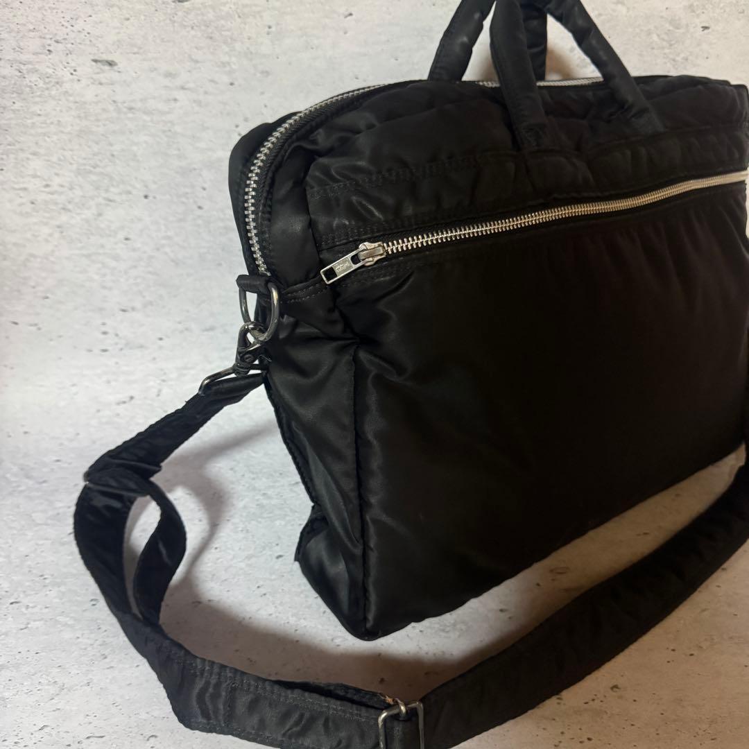 美品 PORTER ポーター タンカー 2WAYブリーフケース ビジネスバッグ