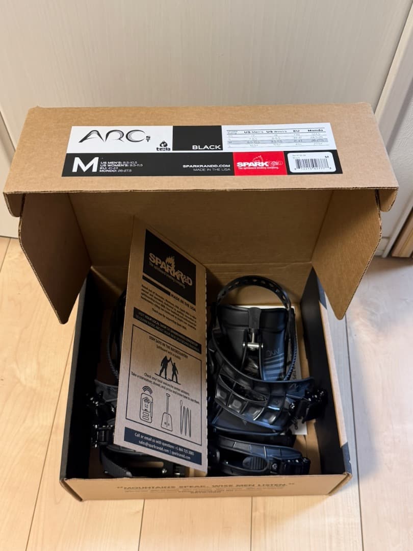 Spark R&D Arc ST スプリットボードビンディング Mサイズ
