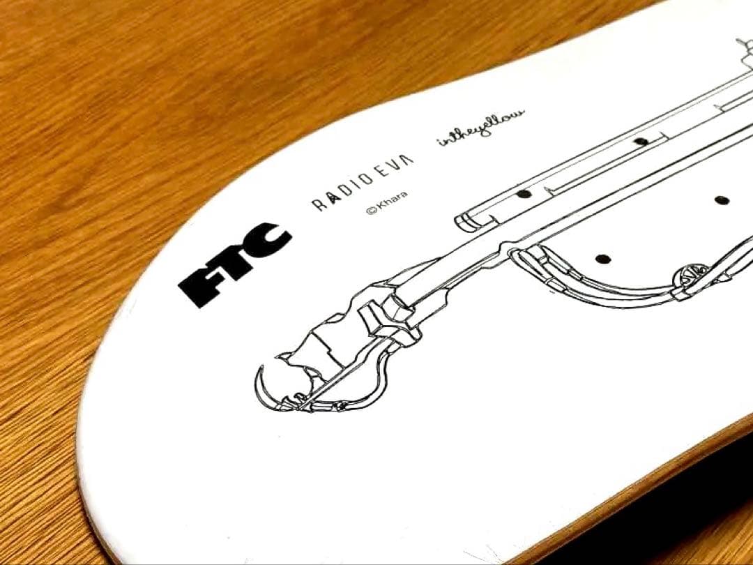 新品未使用スケートボードFTC × intheyellow × エヴァ