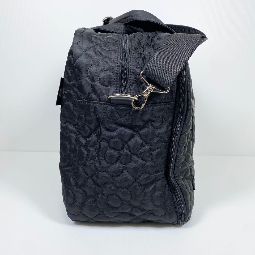 【未使用美品】マリークワント　デイジーキルトボストンバッグ　キャリーオンバッグ