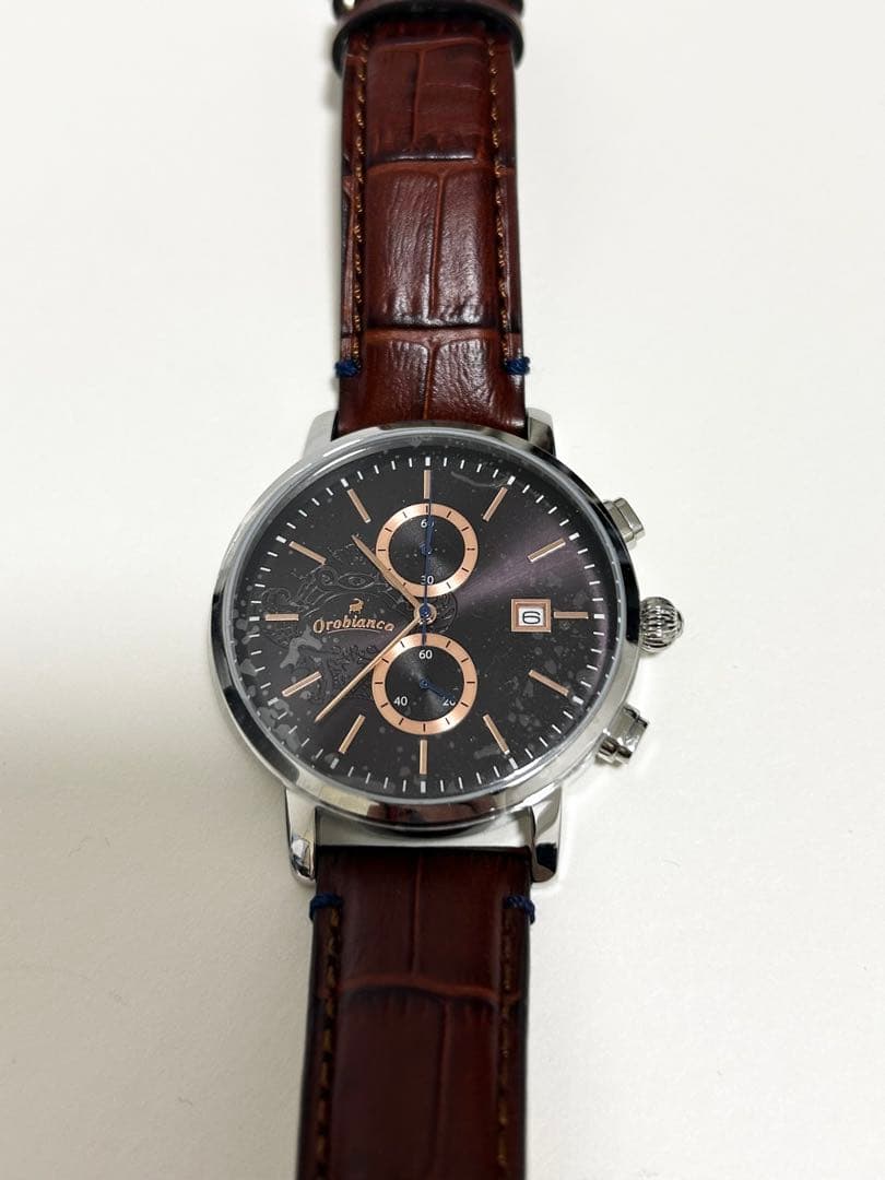 Orobianco 時計 ホワイト/ゴールド