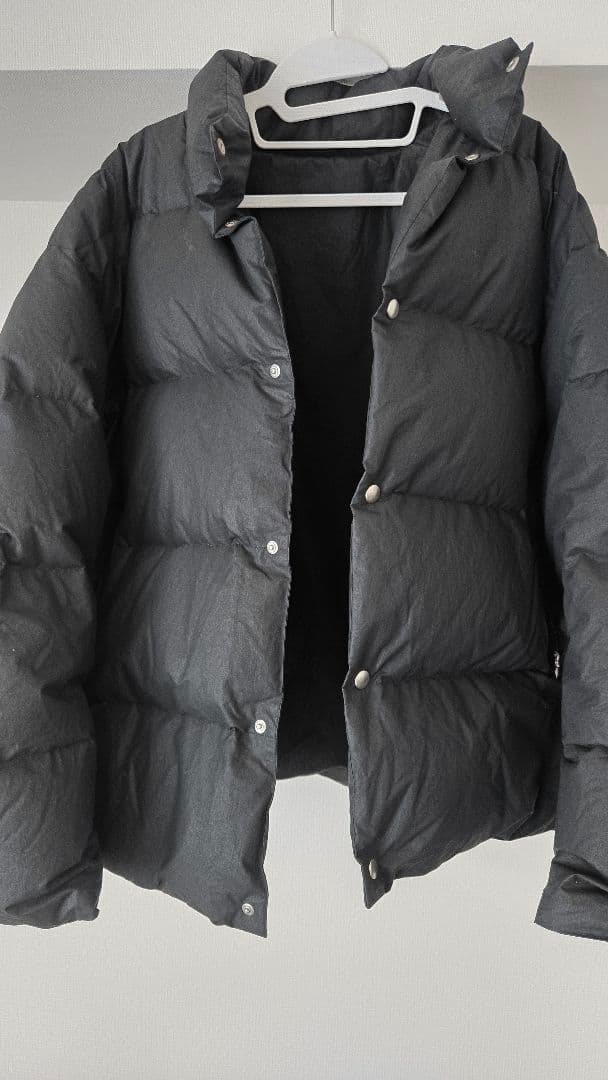 Comoli コットンナイロンダウンジャケット 24aw ブラック Size:2