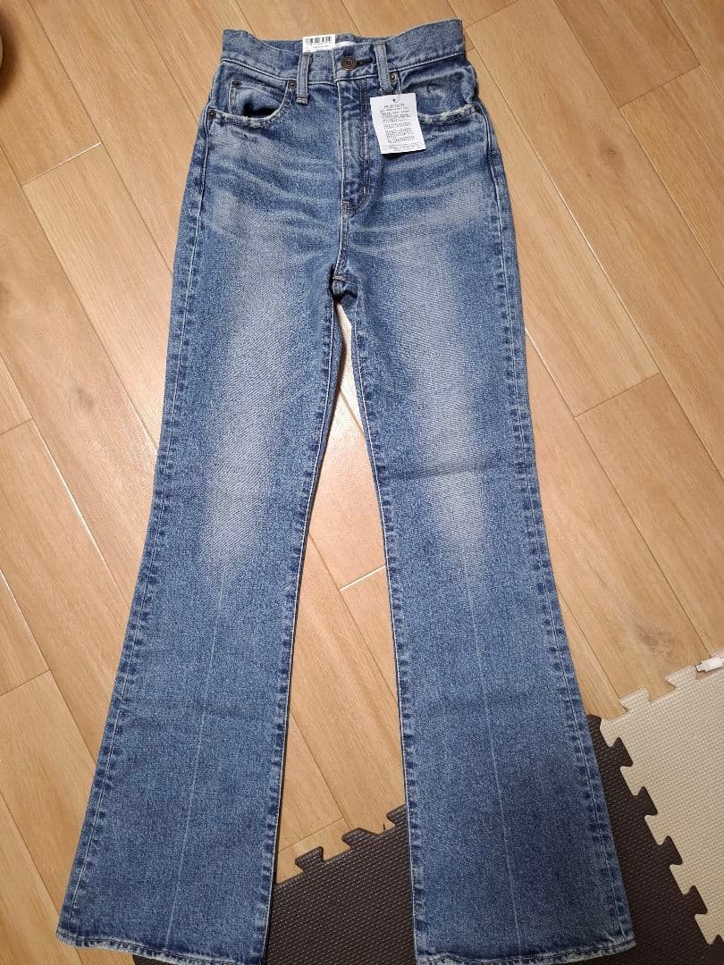 MOUSSY MVSフレア ロング 24 新品タグ付き