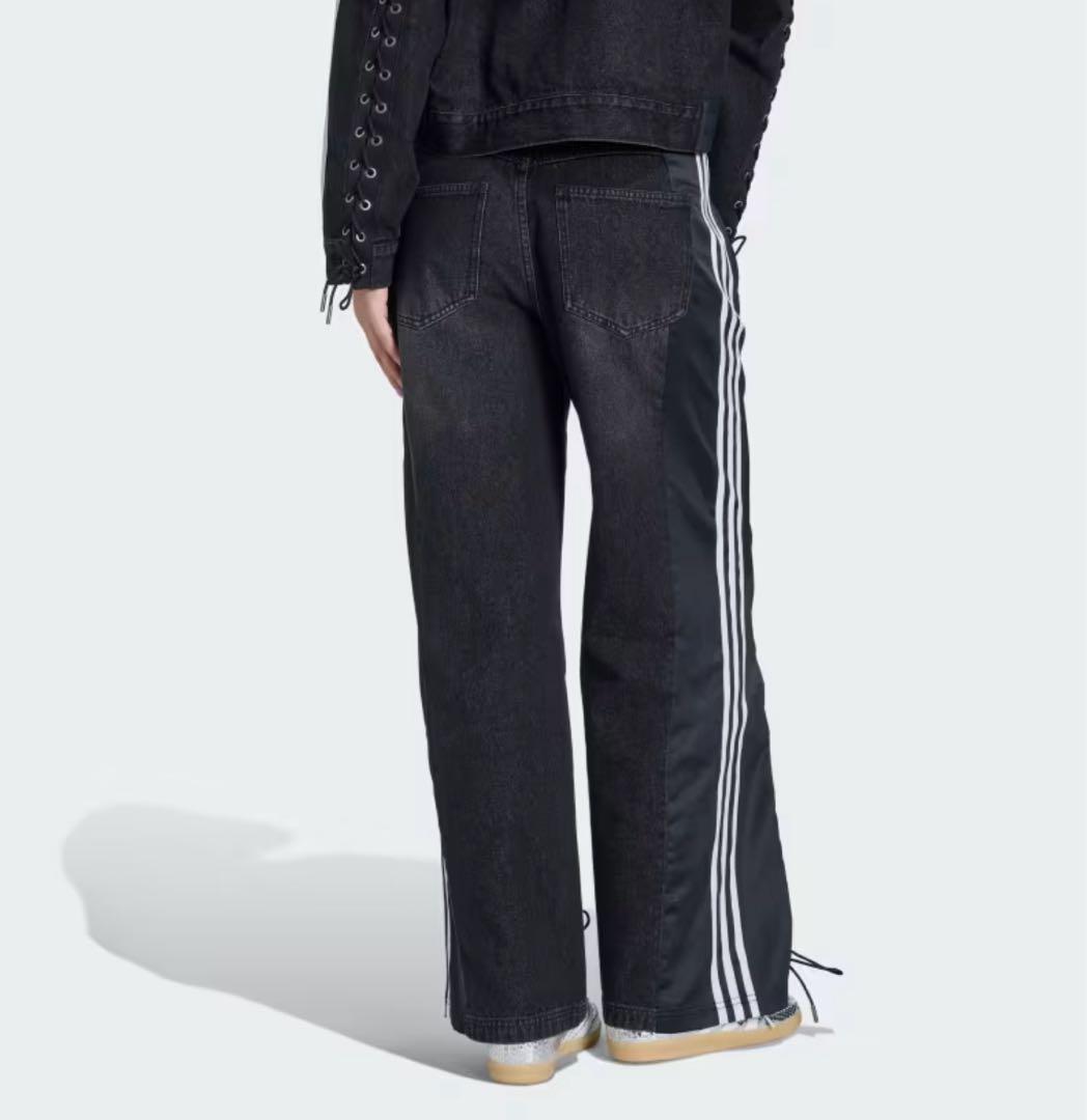 アディダス アディルナ デニム FB レーシングパンツ 2XL