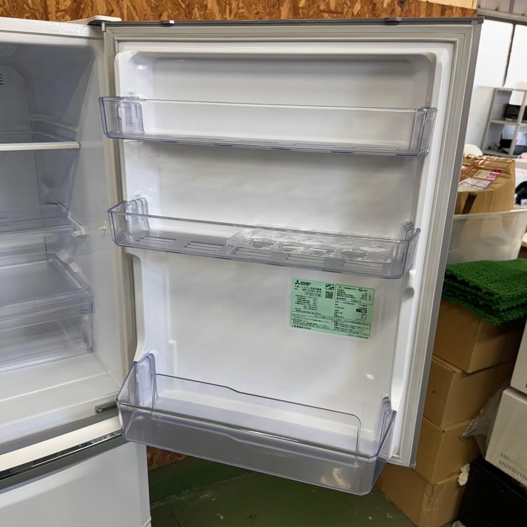 320 三菱　大型冷蔵庫　300L強　小型　家庭用　右開き　格安モデル　自動製氷