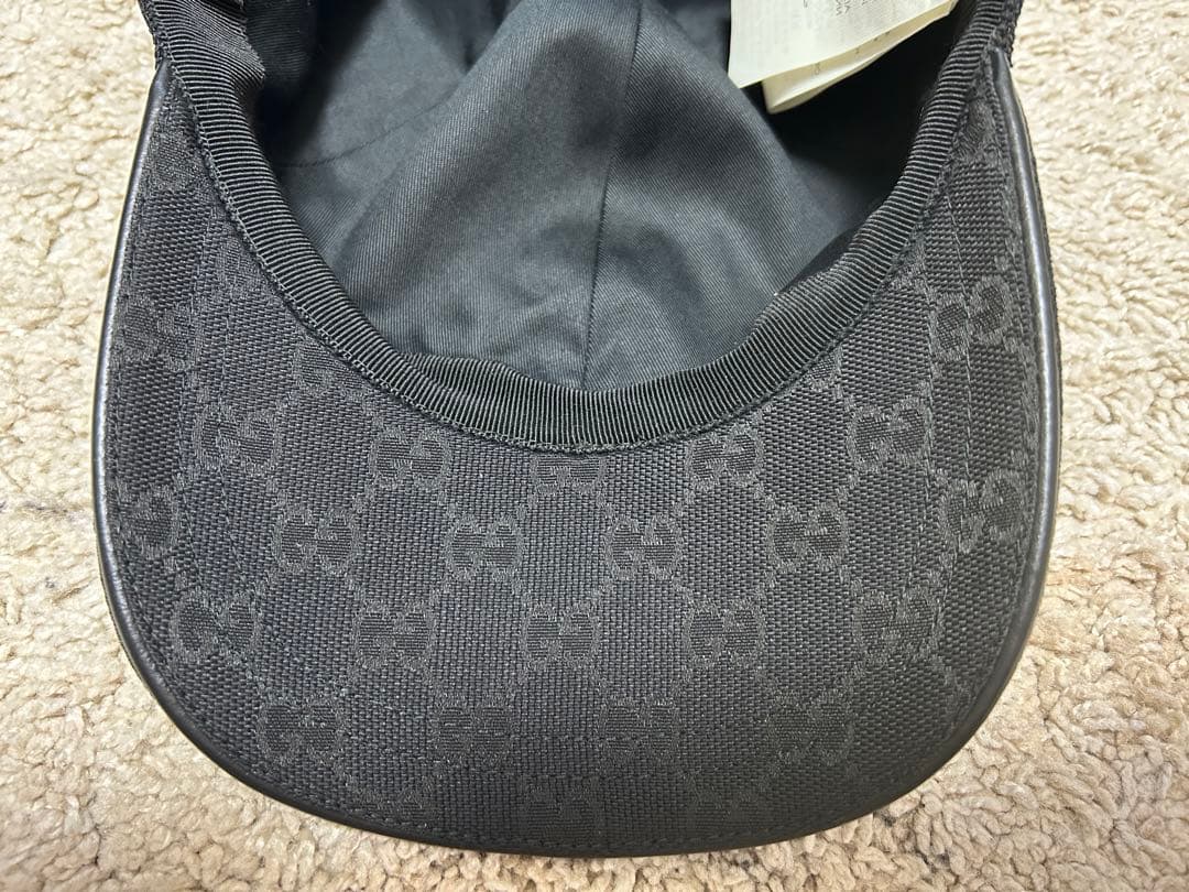 美品 グッチ Gucci GGベースボールキャップ Mサイズ
