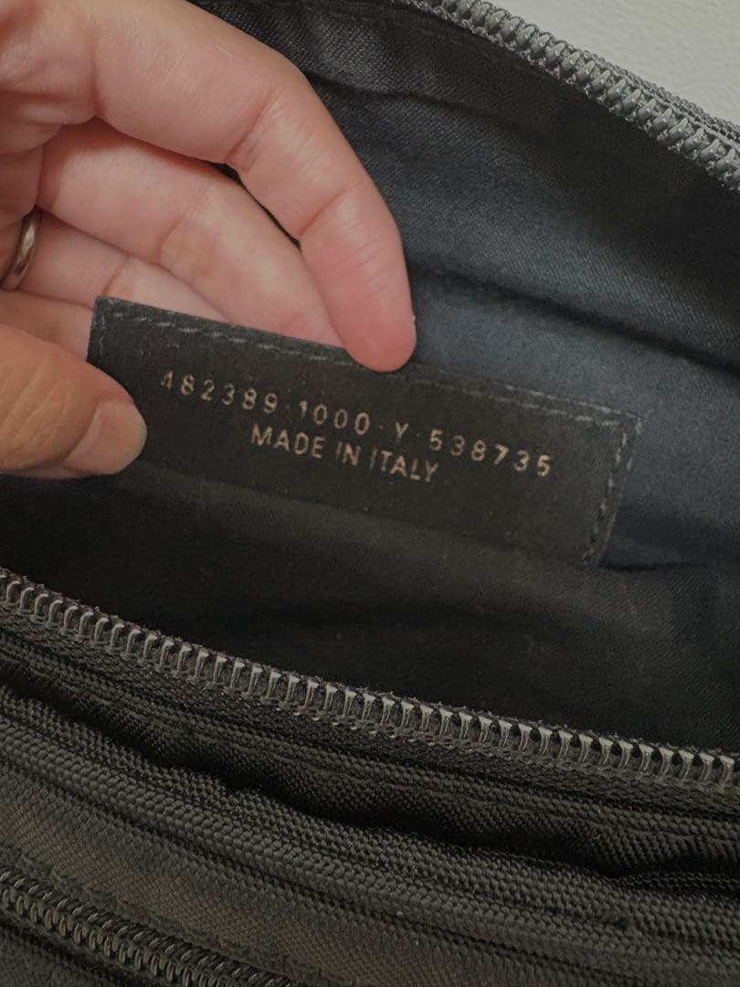 coco　BALENCIAGA ボディバッグ ブラック 保存袋付き