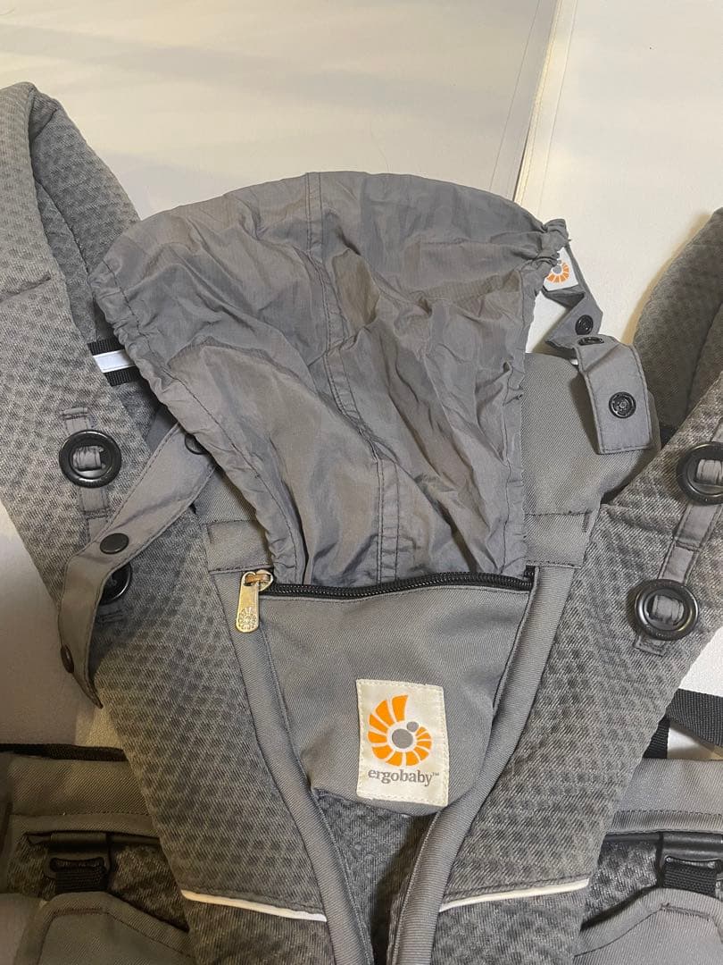 エルゴベビー オムニブリーズ ergobaby 抱っこ紐 グレー　※ポーチ無し