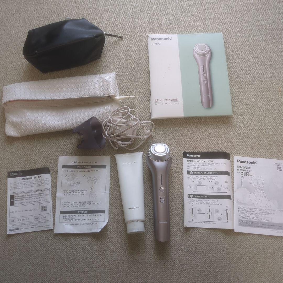 Panasonic　EH-SR72 RF美容器セット♥全てが収まるポーチ2つ付き