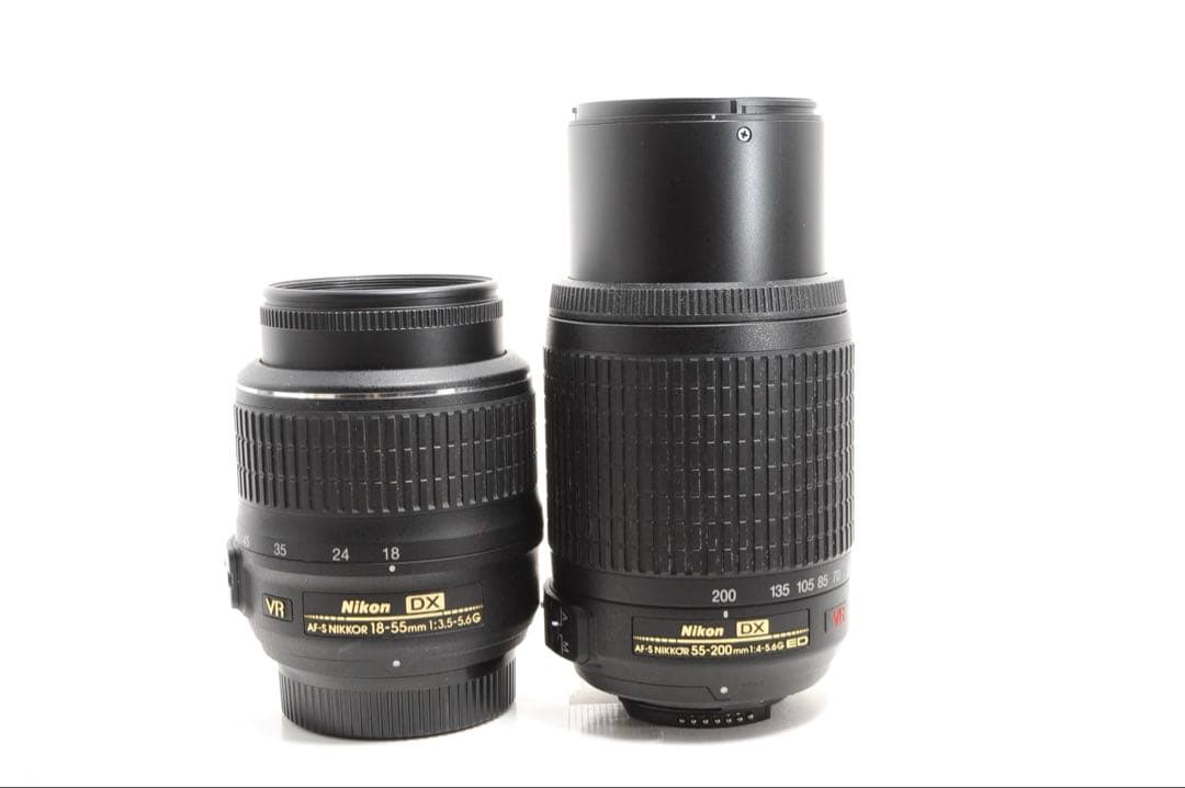 スマホ転送❤️Nikon D5200❤️ダブルズームキット❤️一眼レフカメラ