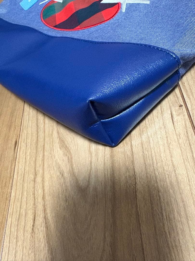 ファミリア　神戸本店限定バッグ　縦型トート　デニム　トートバッグ