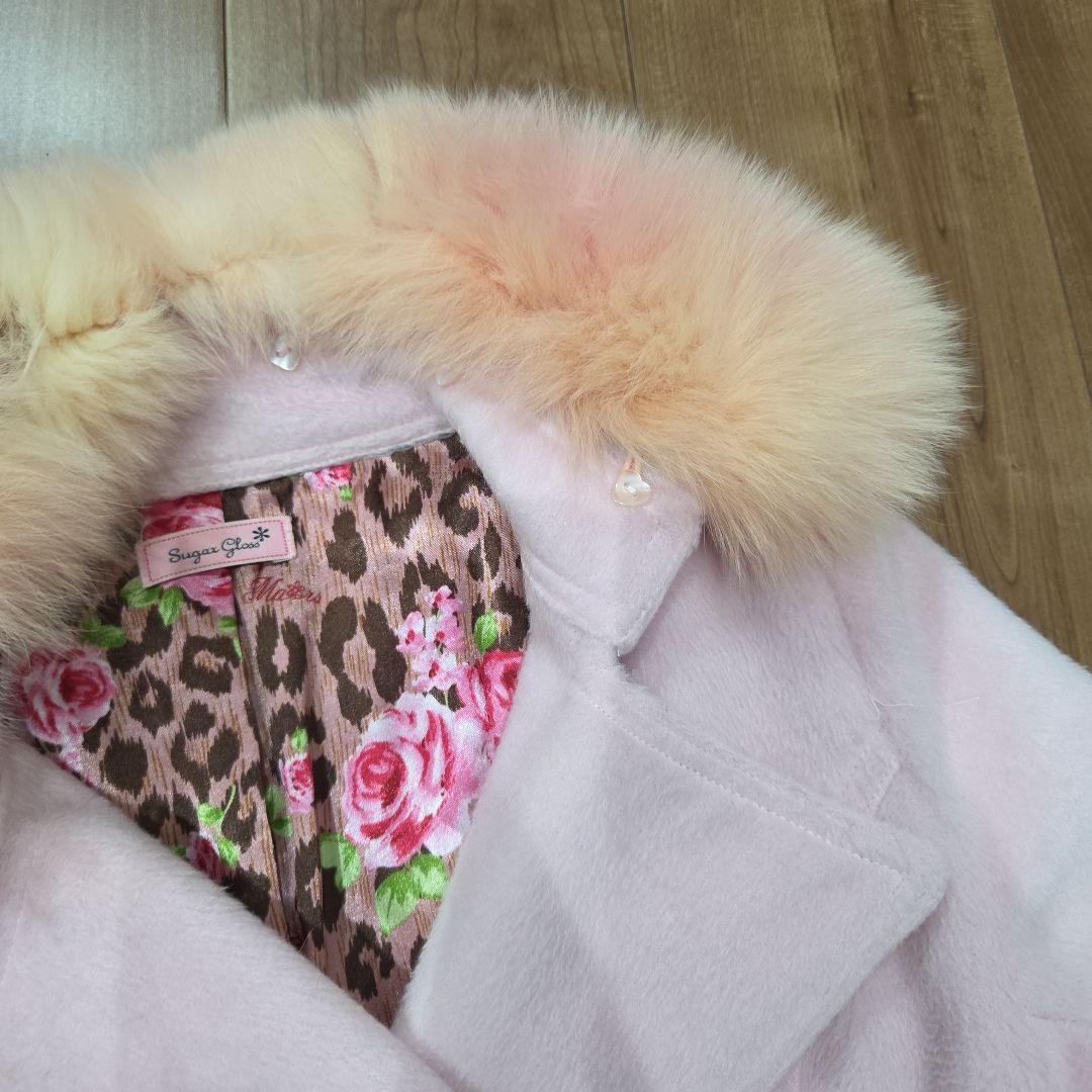 【希少】MARS マーズ ヒョウ薔薇コート　平成ギャル Y2K