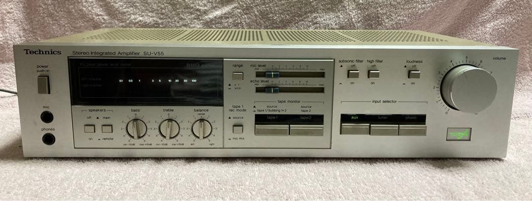 ⭐️動作OK! Technics 　プリメインアンプ　SU-V55