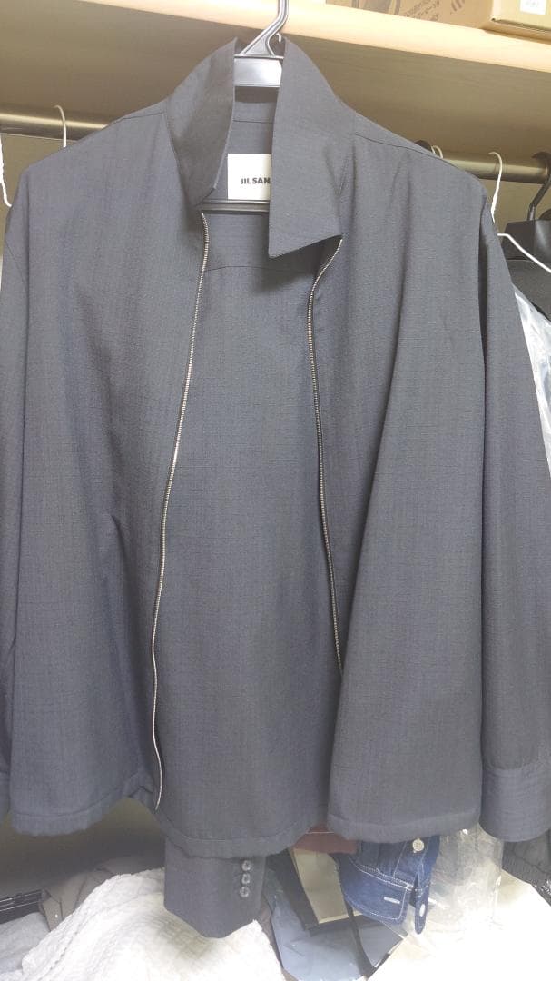 JIL SANDER ブルゾン ダークグレー 46