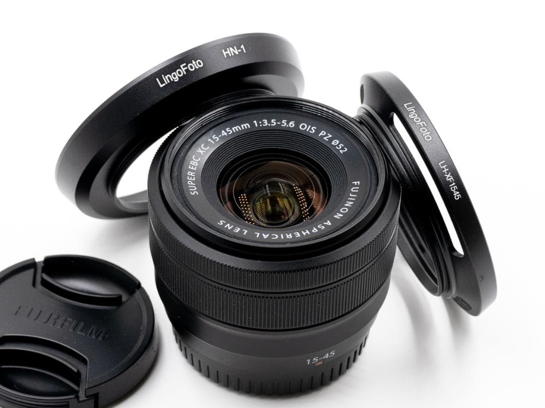 【極美品】FUJIFILM XC15-45mmF3.5-5.6 OIS PZ