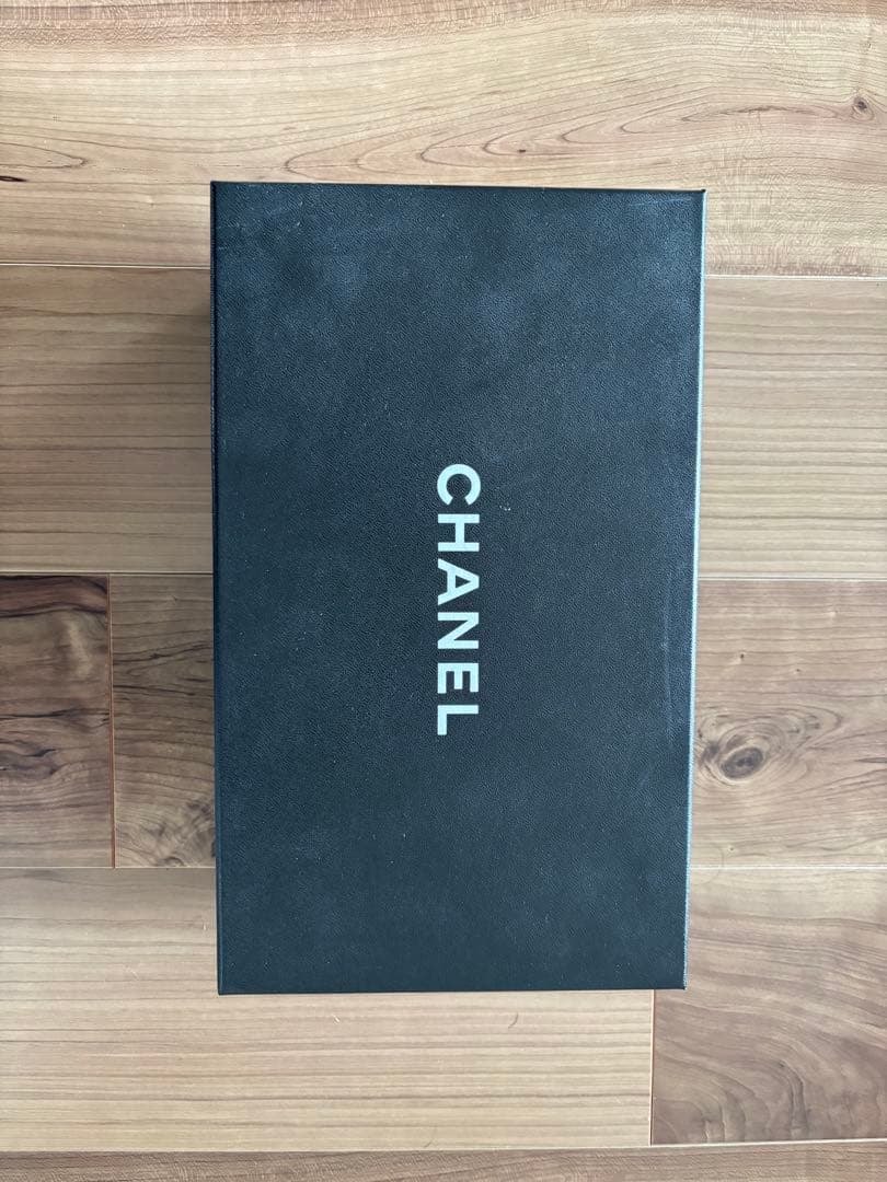 美品【CHANEL シャネル】バレリーナ 35.5(22.5センチ) 保存袋付