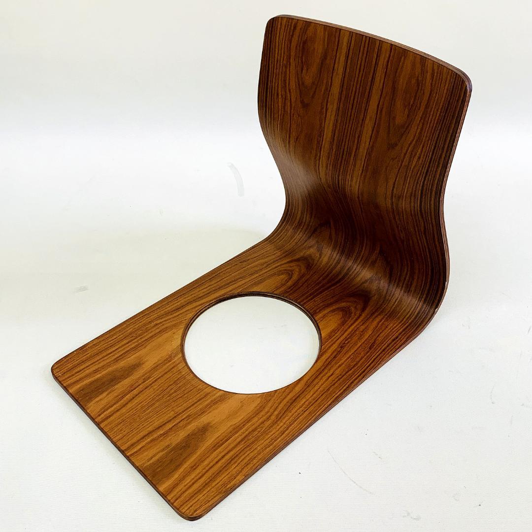 Tendo 天童木工 座椅子 2脚セット 藤森健次 曲木 ケヤキ ローズウッド①