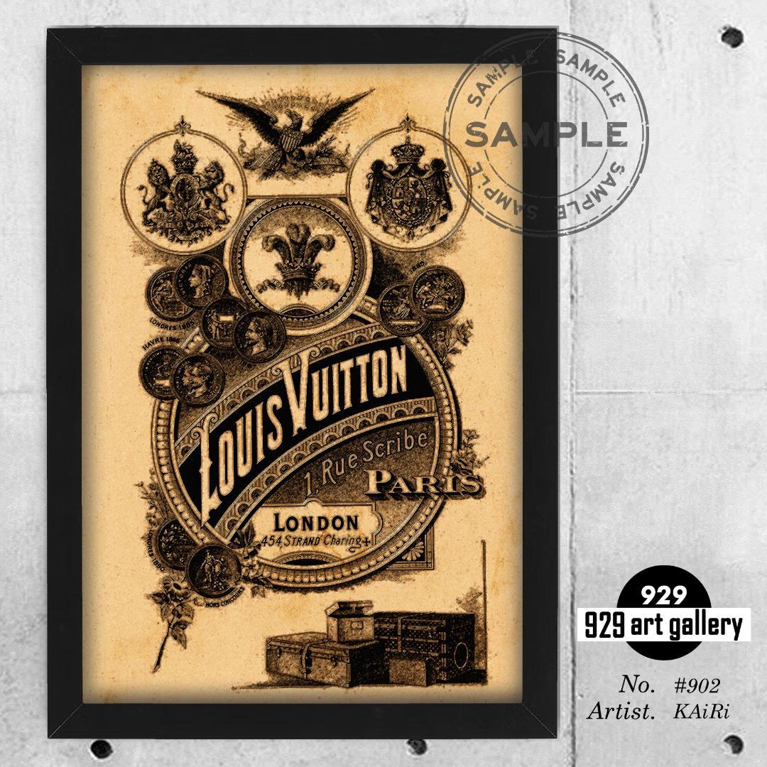 LOUIS VUITTON type☆A1額装済ポスター#902★ルイヴィトン