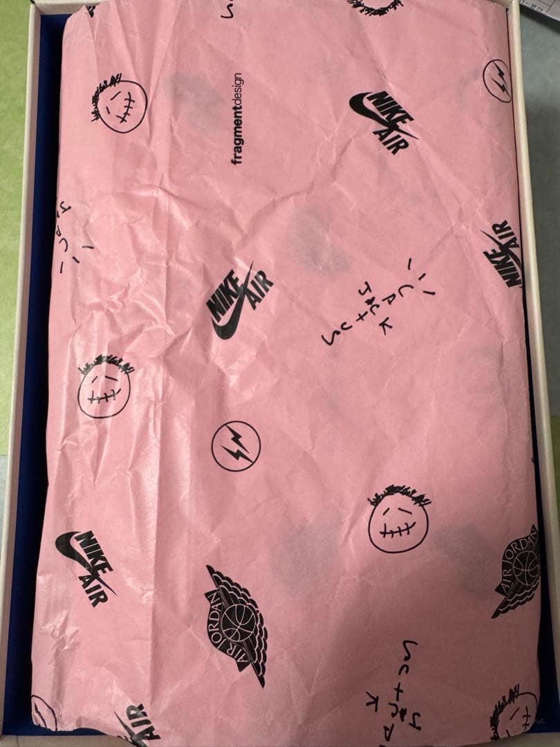 Travis Scott×fragment design×Air Jordan