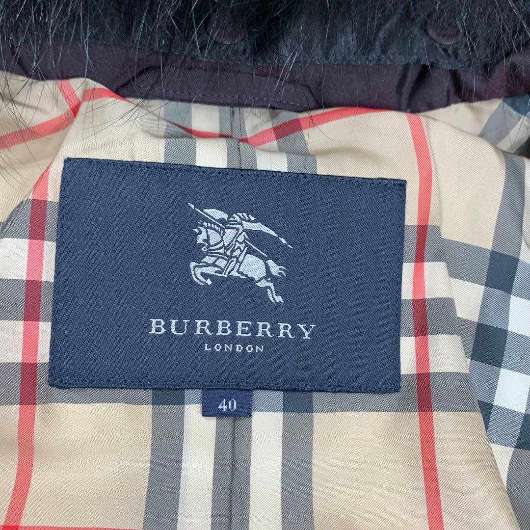 Burberry London バーバリーロンドン ダウンコート ノバチェック