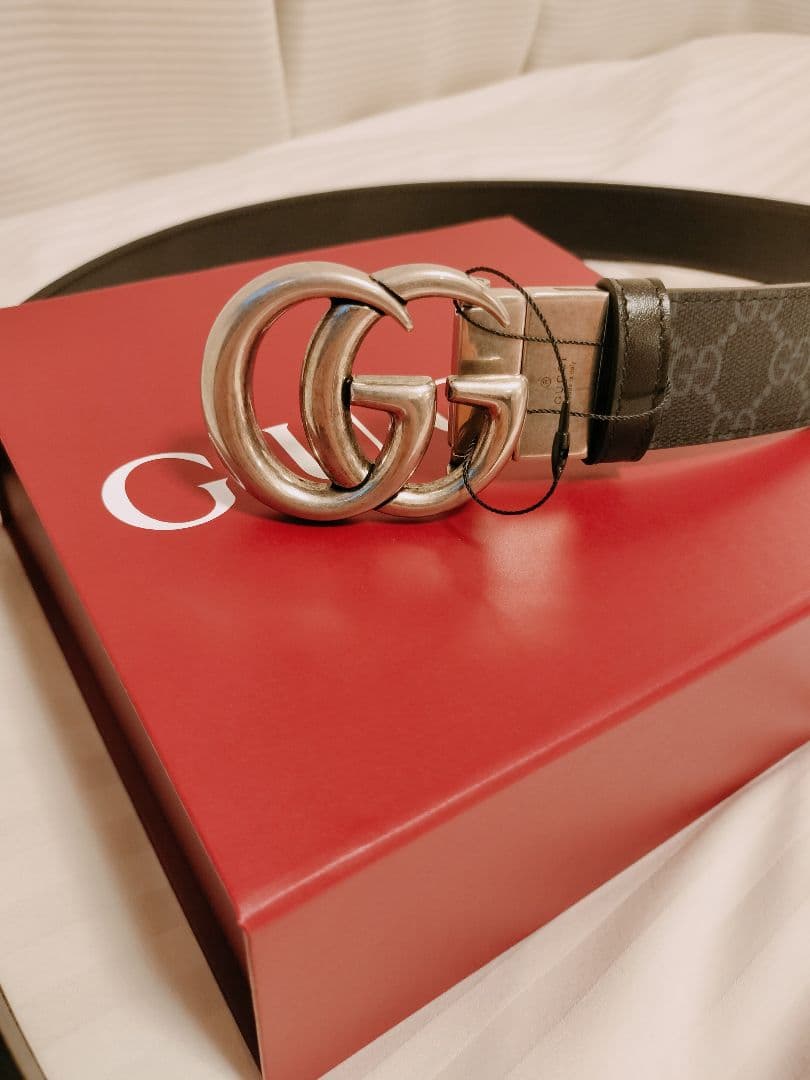 GUCCI ダブルG リバーシブル ベルト 正規品 新品