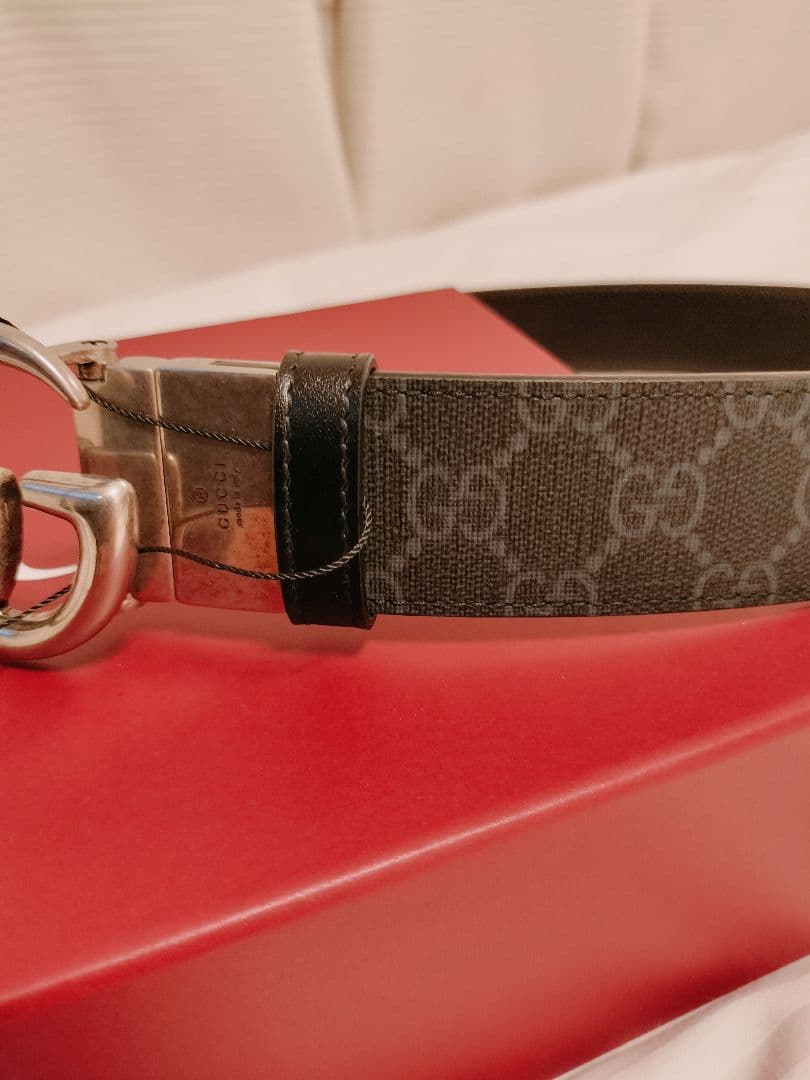 GUCCI ダブルG リバーシブル ベルト 正規品 新品