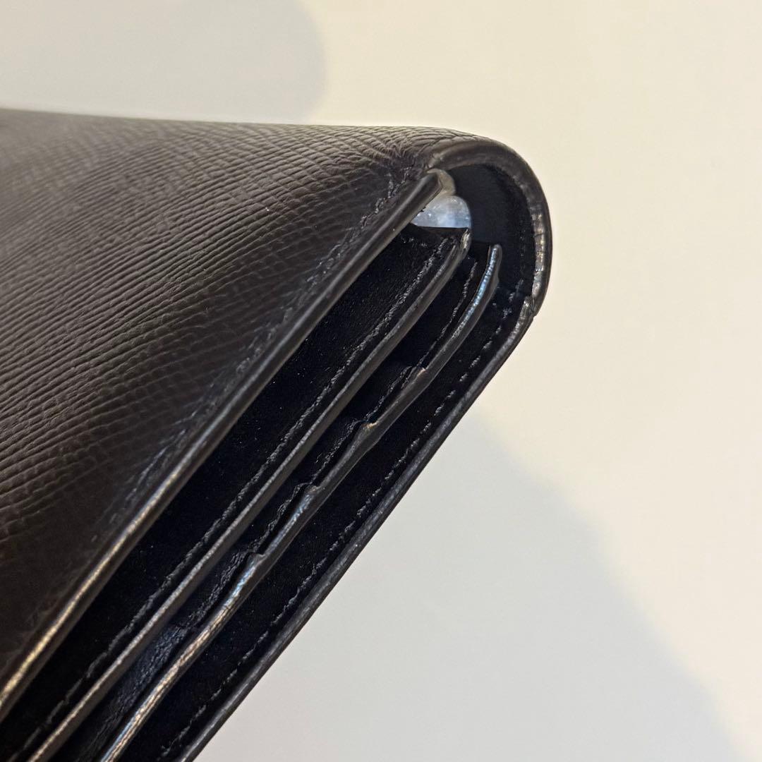 【美品】CELINE セリーヌ ブラック レザー 長財布