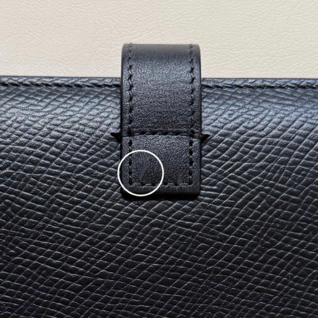 【美品】CELINE セリーヌ ブラック レザー 長財布