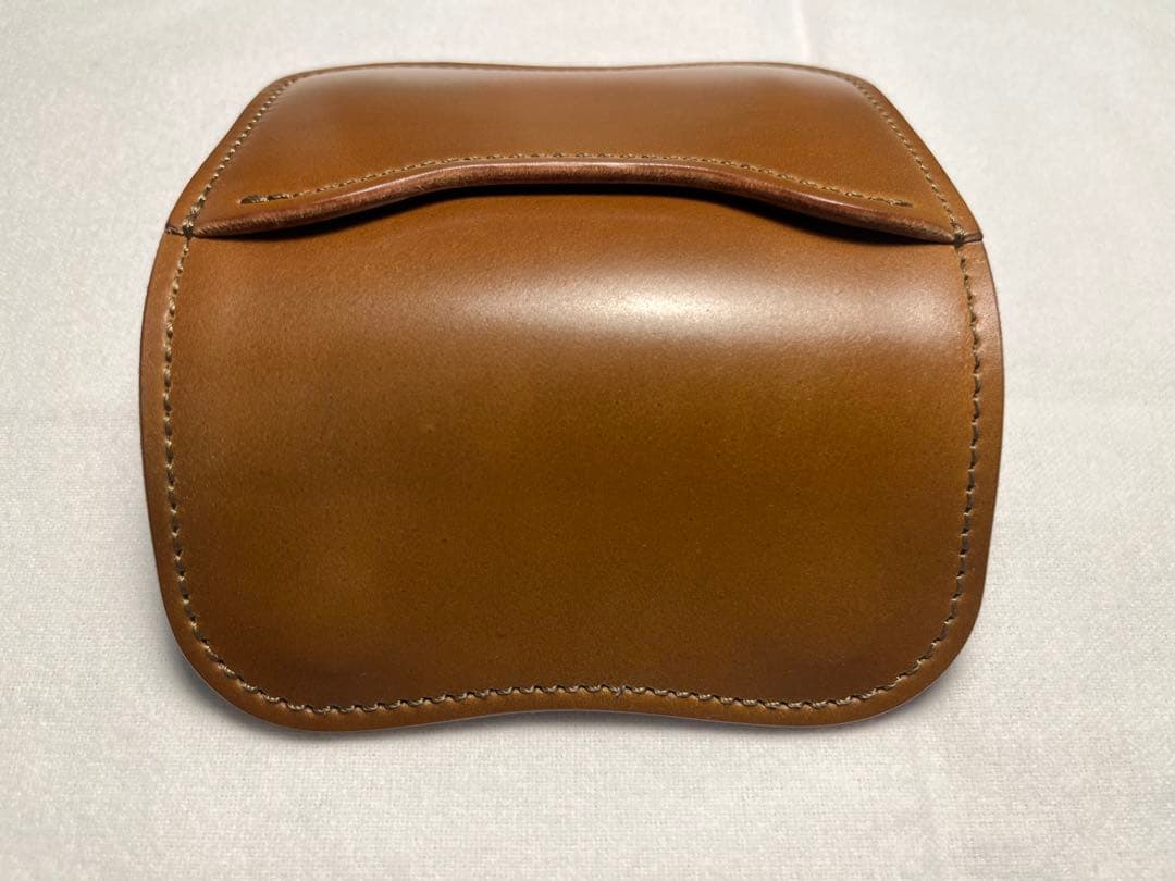 極美品 ラストクロップス タング シェルコードバン バーボン スタンプ有り