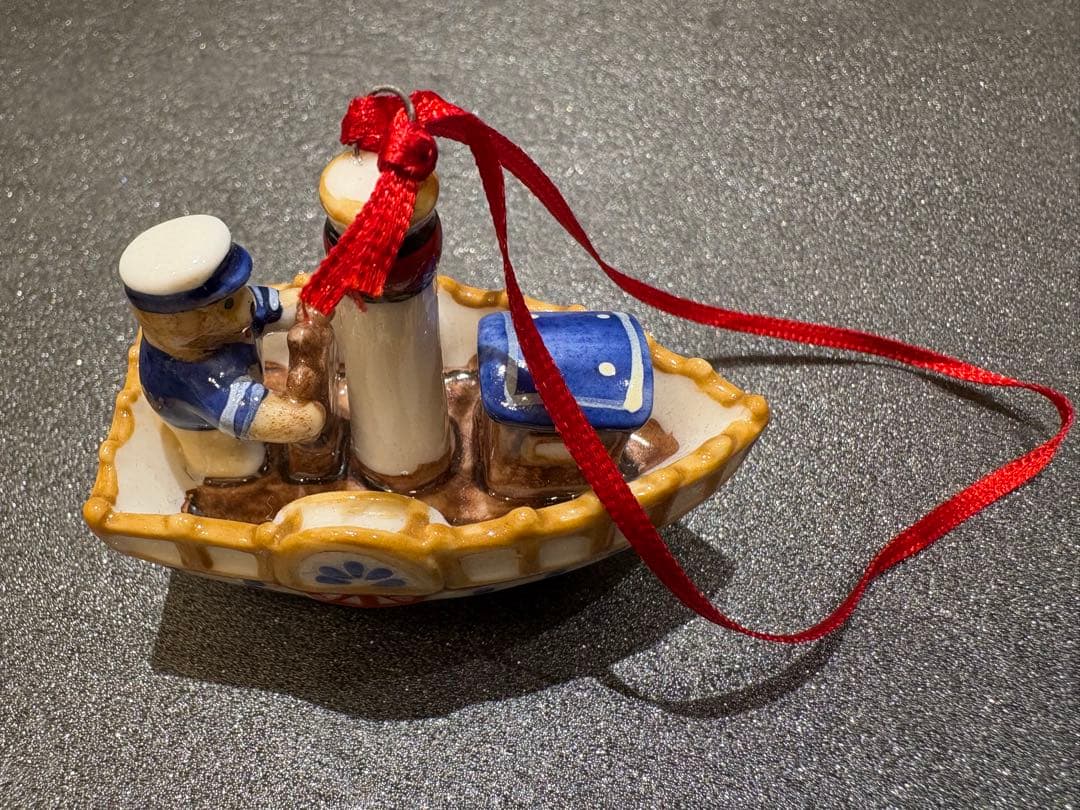 【レア箱付き】ビレロイ＆ボッホ　クリスマスオーナメント　クマ　5個セット