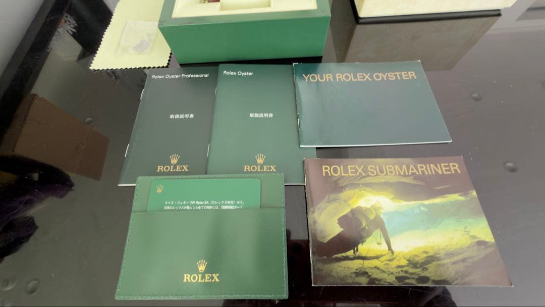 ⭐️正規品07年ROLEX Submariner16610 箱 付属品セット中古♪