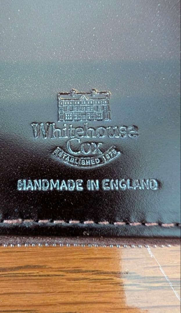 ケ*ウ様 【値引き中】Whitehouse Cox 丨廃盤 ブライドルレザー カ
