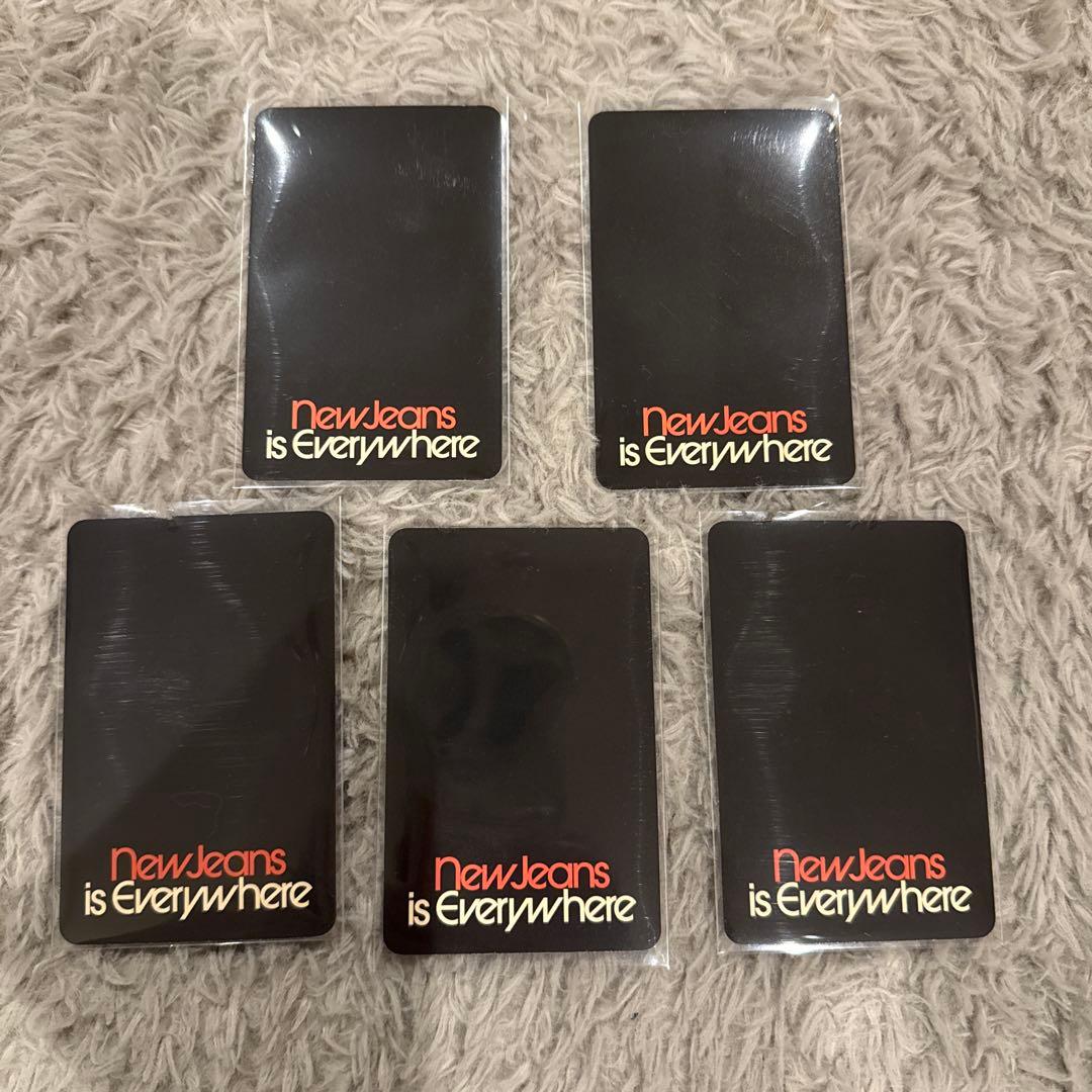 NewJeans サノク 5枚セット　キャンペーン当選品　激レア