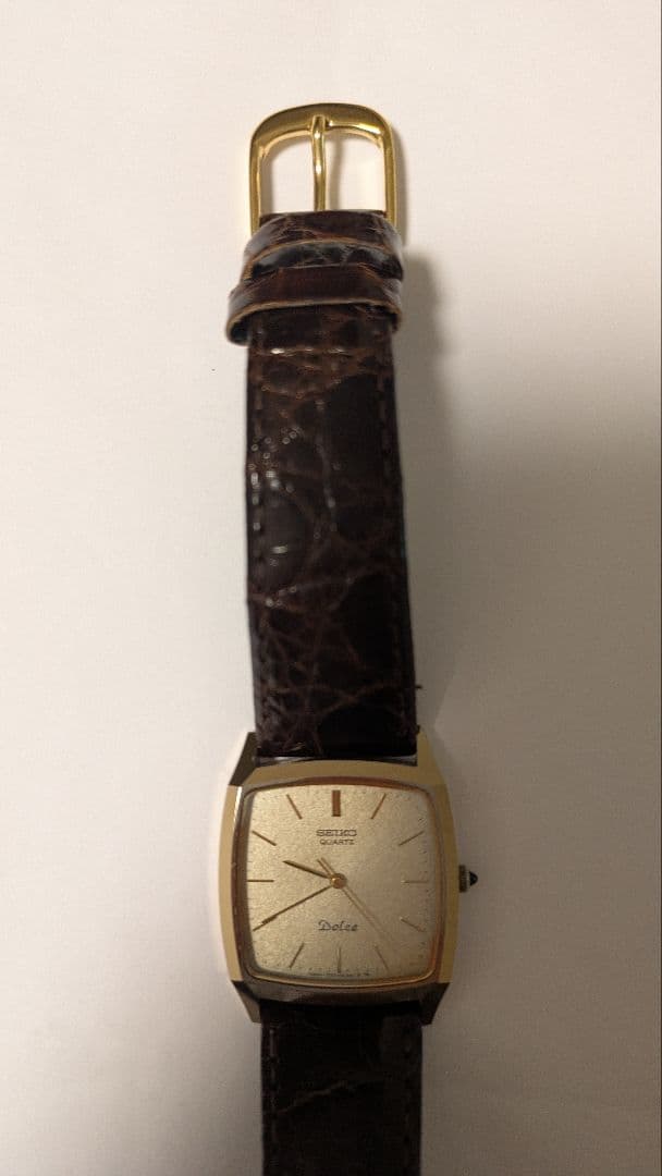 よねっち　SEIKO Dolce タングステン シャンパンゴールド