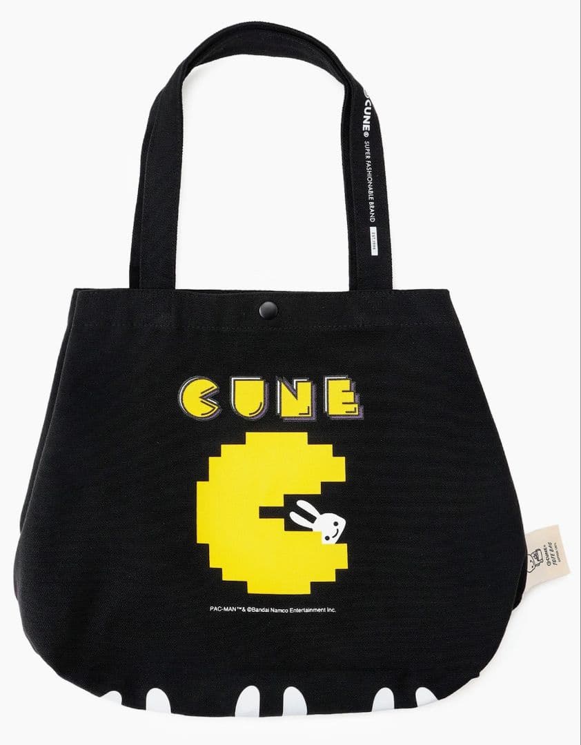 CUNE PACKMAN45周年 コラボトートバッグ 食べられるウサギ 限定品