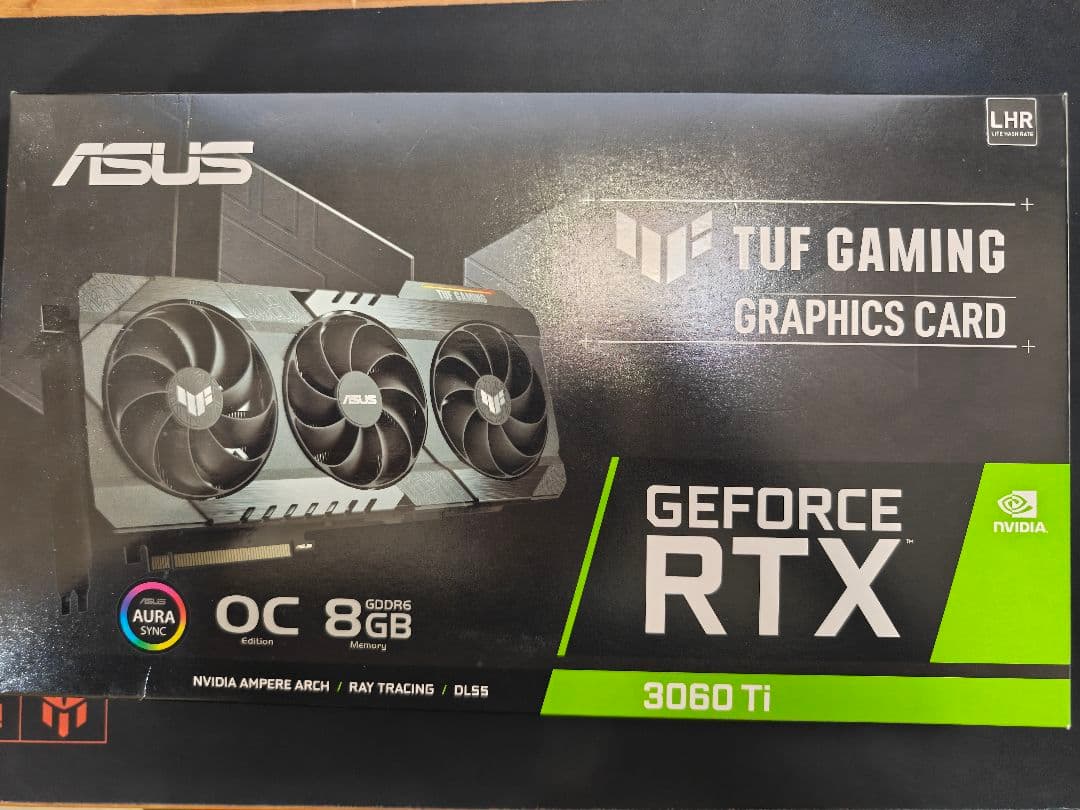 グラフィックボード・グラボ・ビデオカード ASUS TUF Gaming GeForce RTX3060Ti OC 8GB