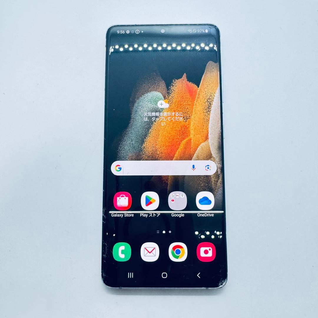 【ジャンク品 表示不良】 Galaxy S21 Ultra 5G SC-52B