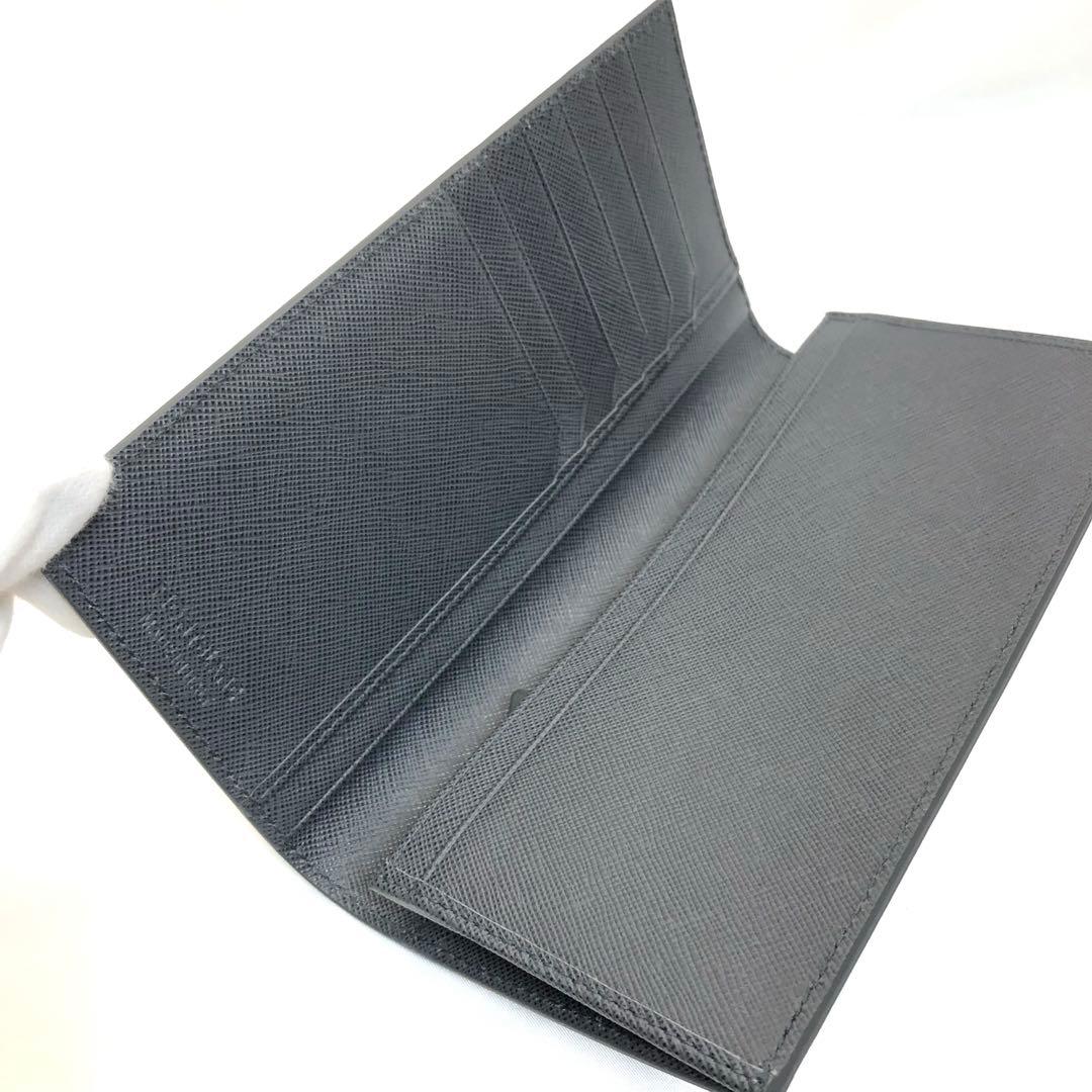 【未使用✨ 極美品】　MONTBLANC モンブラン 長財布 二つ折り　グレー