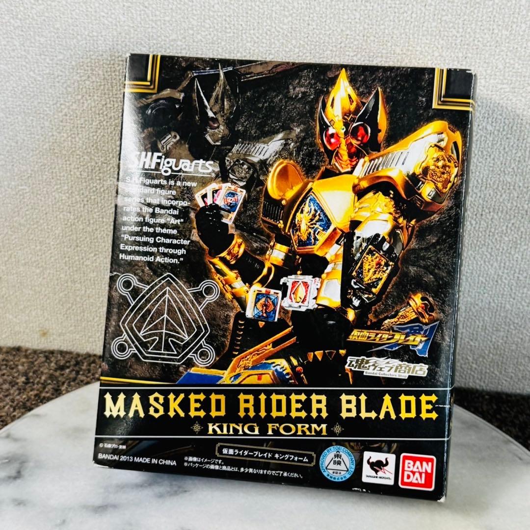 W*i様 D91新品！S.H.Figuarts 仮面ライダーブレイド キングフォ