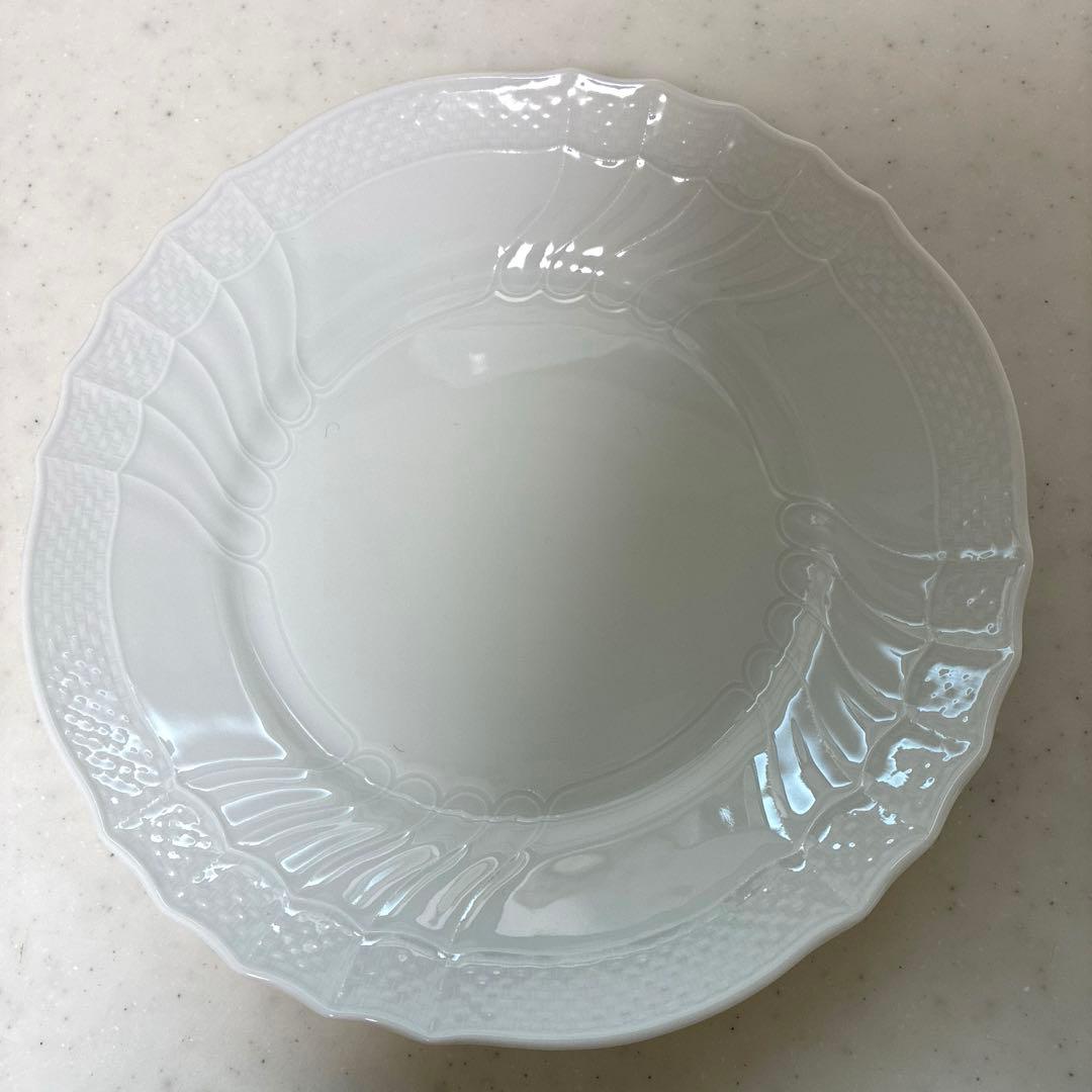 【美品】リチャードジノリ　ベッキオホワイト　デザートプレート　20cm×3枚