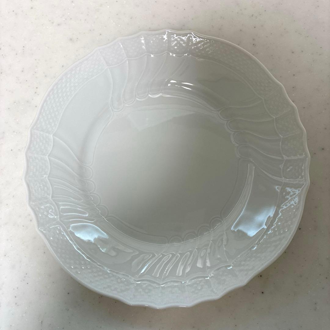 【美品】リチャードジノリ　ベッキオホワイト　デザートプレート　20cm×3枚